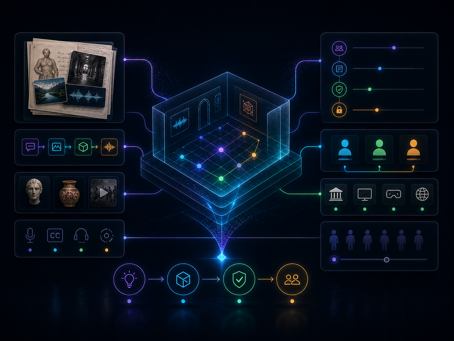 Creator SDK preparing an immersive work for museum use